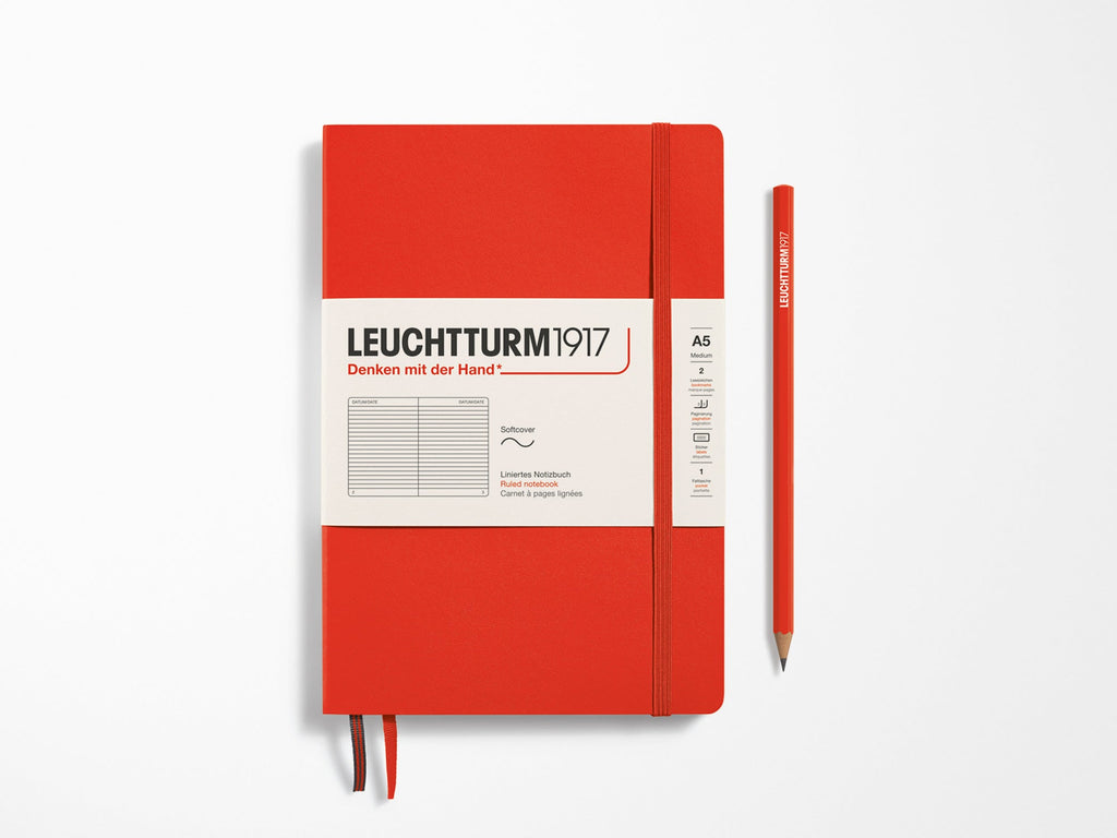 Leuchtturm 1917 Soft Cover Notebook - Lobster