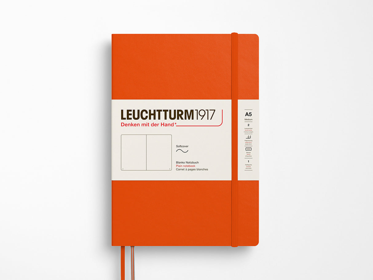 Leuchtturm 1917 Soft Cover Notebook - Pumpkin