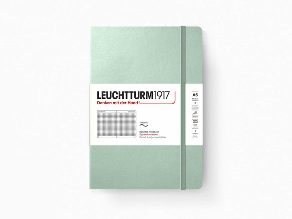 【10冊おまとめ依頼分】 REGOLDEN BOOK A5 グリーン 無地 Leuchtturm-1917-Softcover-