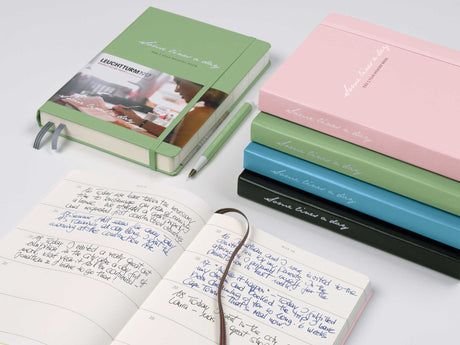 Leuchtturm 1917 Some Lines a Day - 5 Year Journal - Port Red