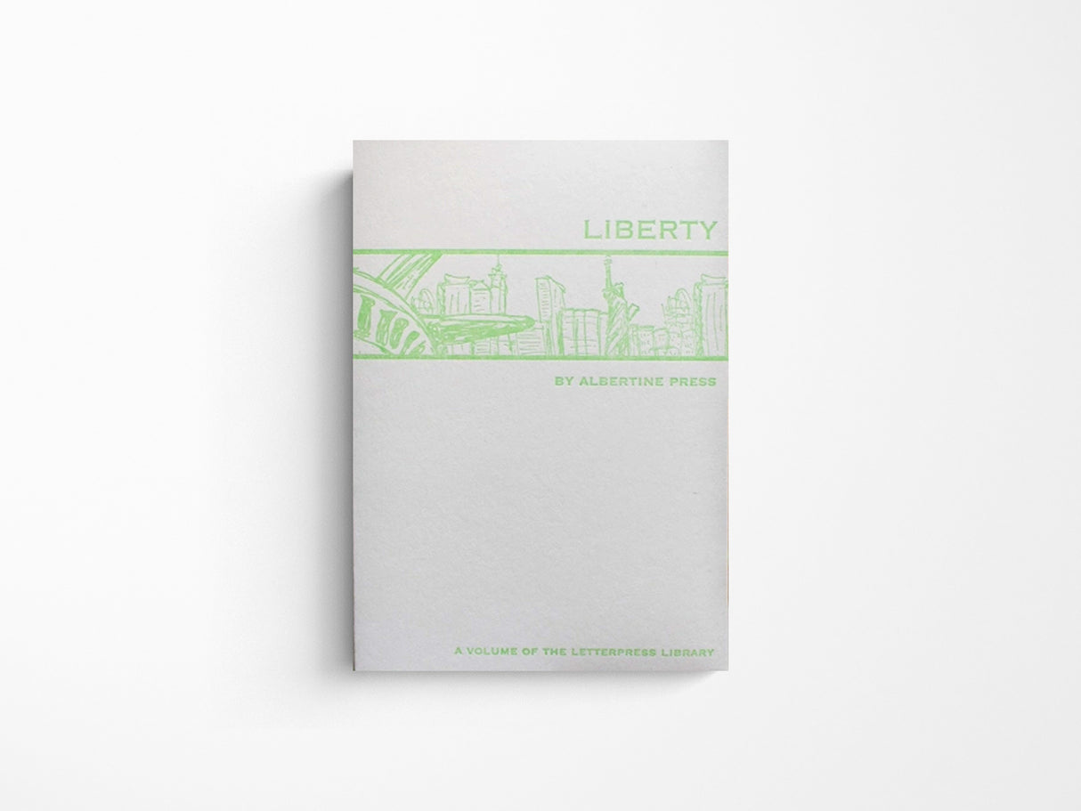 Liberty Letterpress Library Note Set