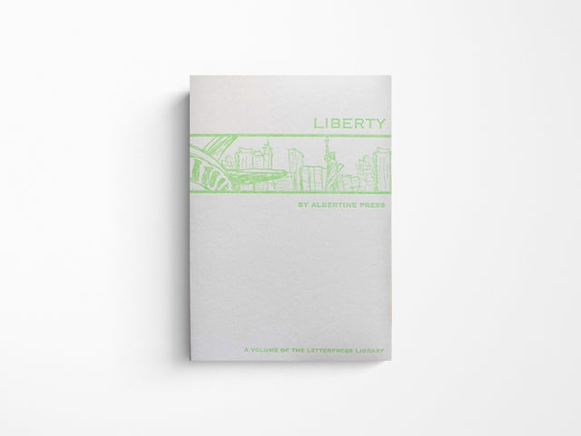Liberty Letterpress Library Note Set