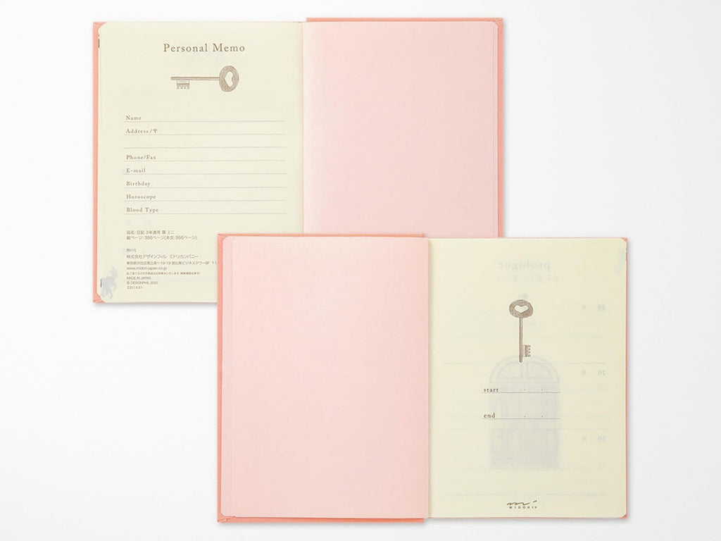 [Limited Edition] 3-Year Diary Gate Mini - Pink