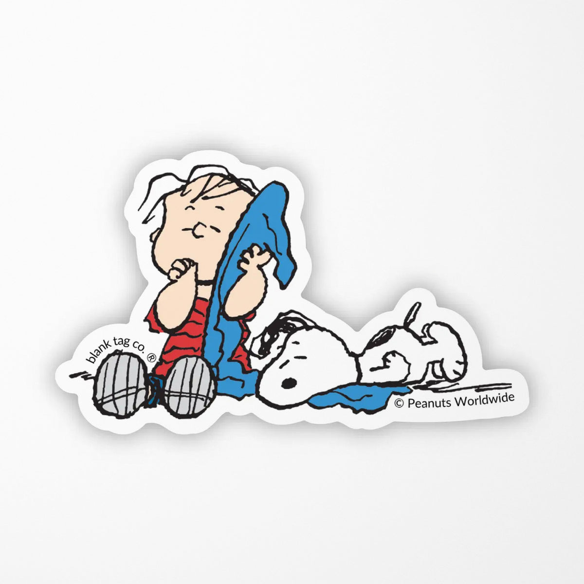 Linus and Snoopy Vinyl Sticker – Jenni Bick Custom Journals