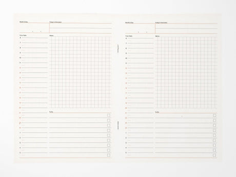 Luddite A5 Notebook - Daily Planner