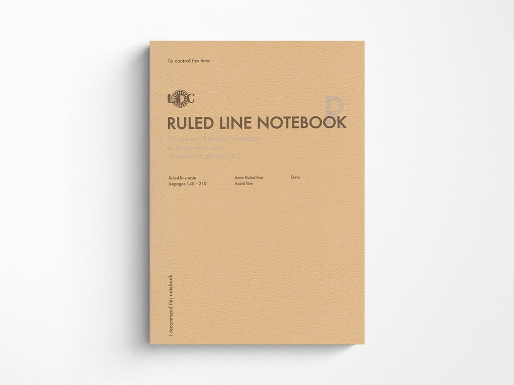 Luddite A5 Notebook - Ruled Pages