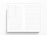 Luddite A5 Slim Notebook - To Do & Memo