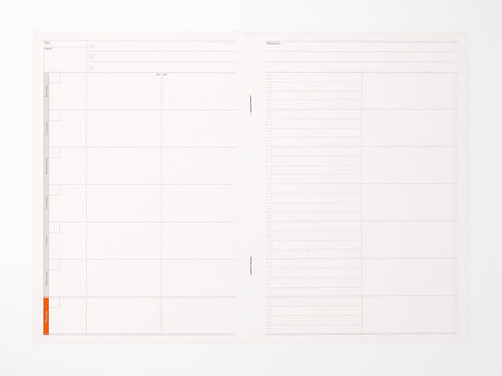 Luddite A5 Slim Notebook - Weekly Planner Separate