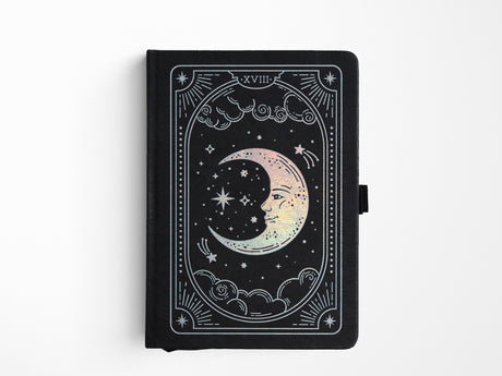 Lunar Veil A5 Dot Grid Journal