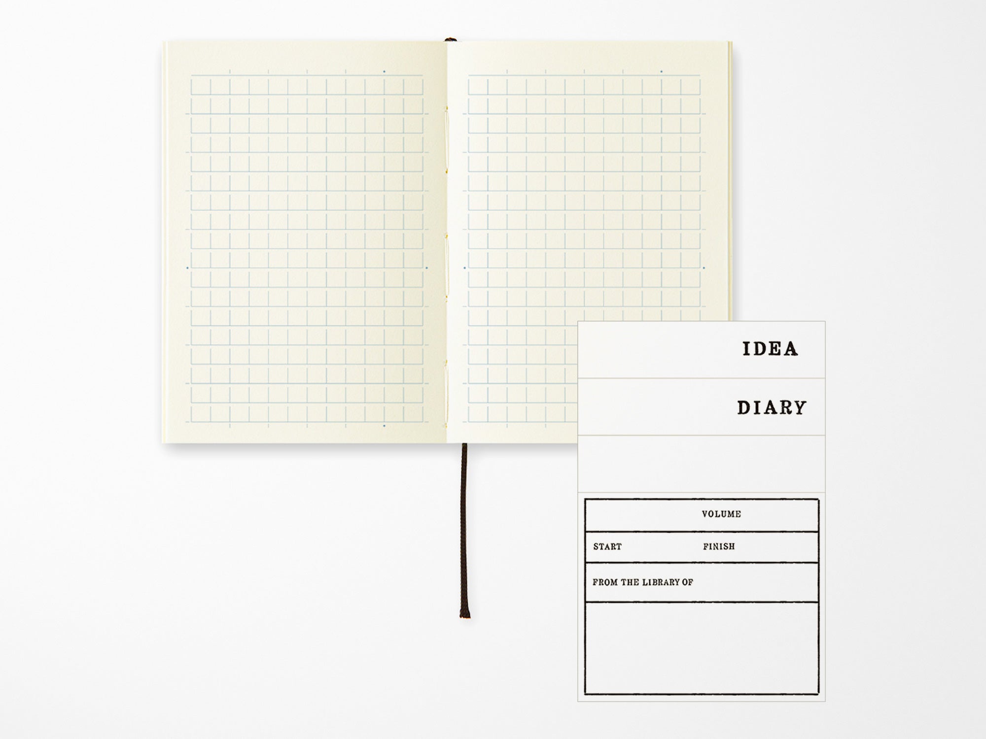 MD Notebook A7 Grid A – Jenni Bick Custom Journals