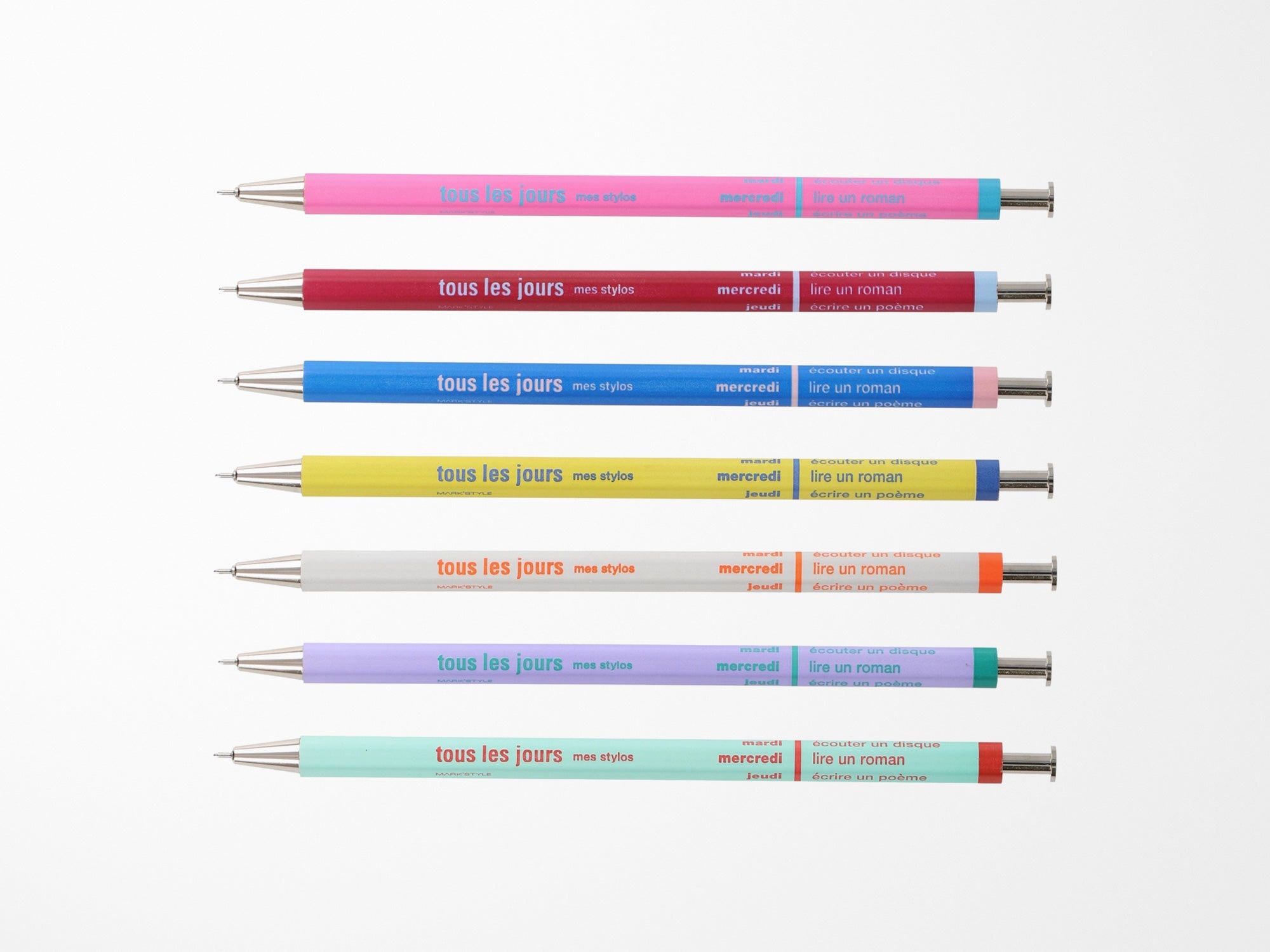 MarkStyle Tous Les Jours Ballpoint Pen 0.5 mm – Jenni Bick Custom Journals
