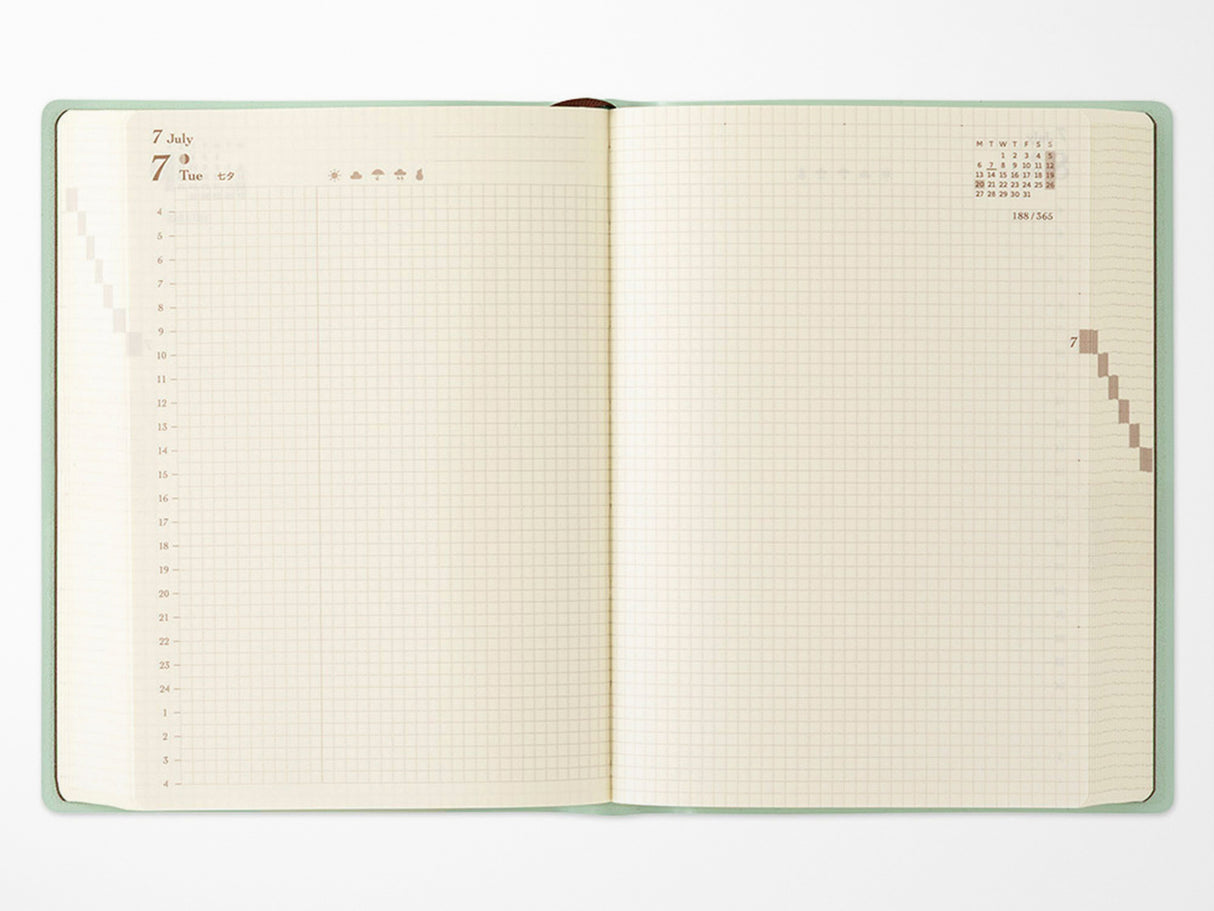 Midori 2026 Hibino Diary Planner