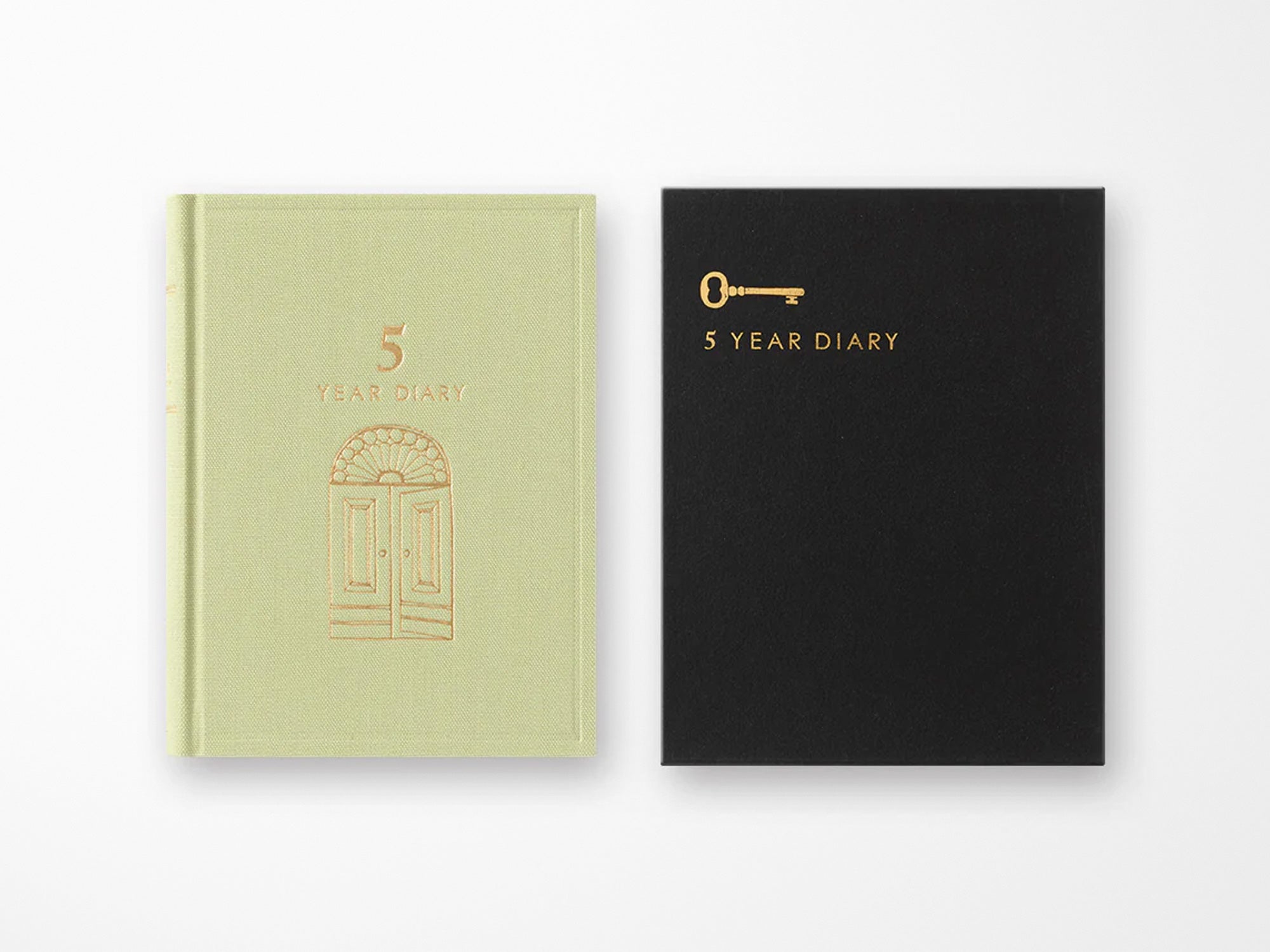 Midori 5 Year Diary Mini Gate - Light Green – Jenni Bick Custom