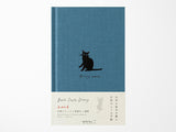 Midori Book Style Diary 2026 - Navy Cat