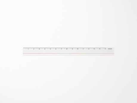 Midori Lens Magnifying Ruler - Clear
