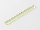 Midori Lens Magnifying Ruler - Yellow