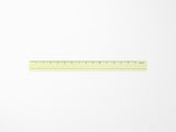Midori Lens Magnifying Ruler - Yellow