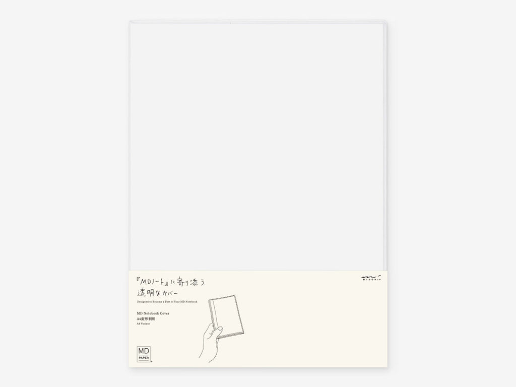 Midori MD Notebook A4 Clear Cover
