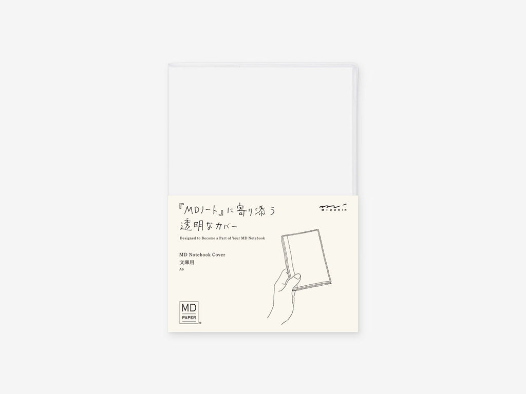 Midori MD Notebook A6 Clear Cover