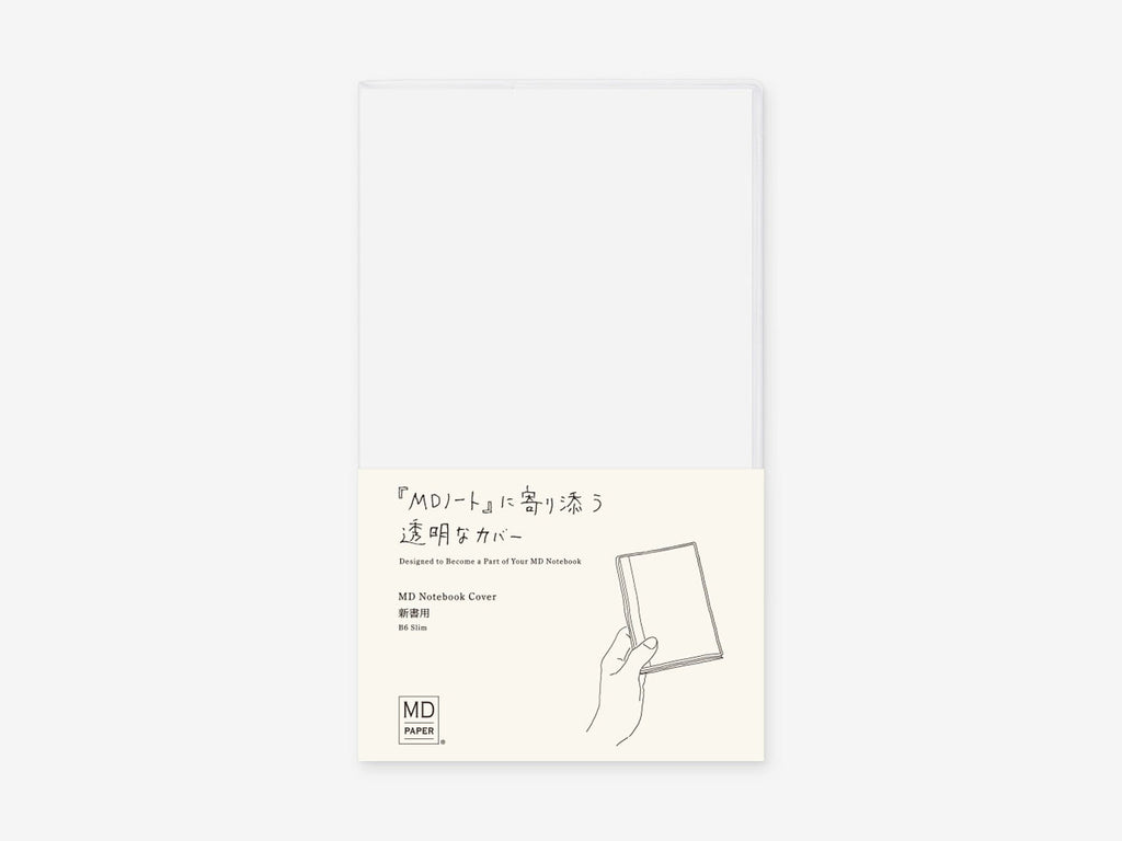 Midori MD Notebook B6 Slim Clear Cover
