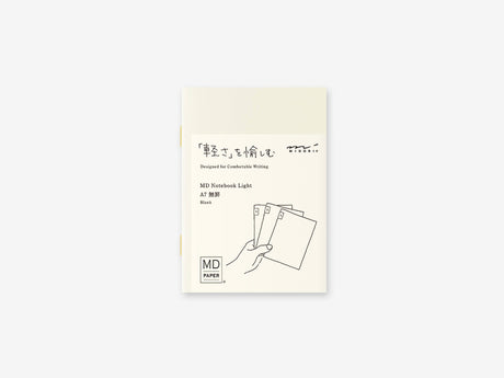 Midori MD Notebook Light A7 Blank Set of 3