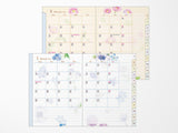 Midori Pocket Diary 2026 A6 - Country Time Flower