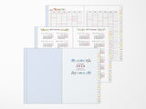 Midori Pocket Diary 2026 B6 - Country Time Flower