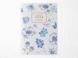 Midori Pocket Diary 2026 B6 - Country Time Flower