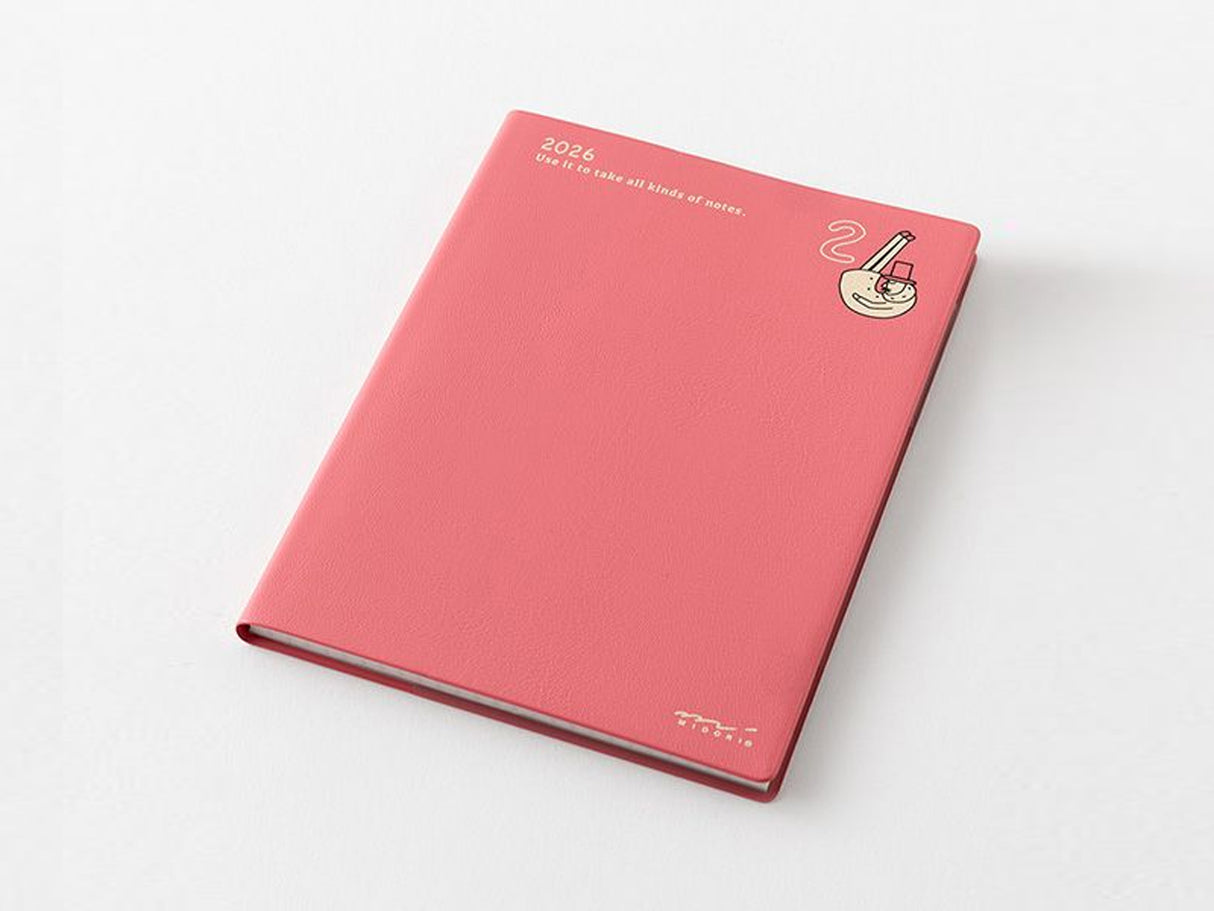 Midori Pocket Diary 2026 Mini - Ojisan