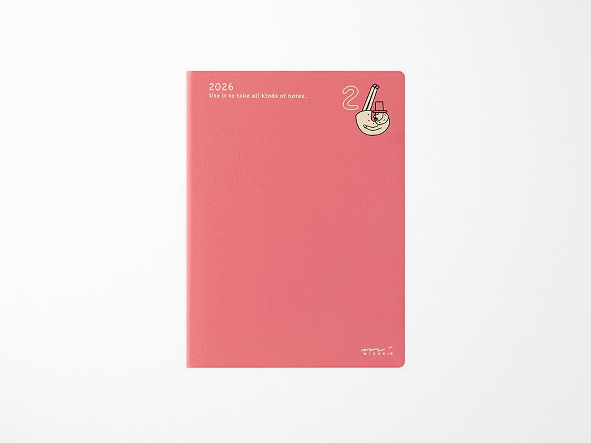 Midori Pocket Diary 2026 Monthly A6 - Ojisan – Jenni Bick Custom
