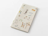 Midori Pocket Diary 2026 Slim - Cat