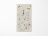 Midori Pocket Diary 2026 Slim - Cat