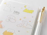 Midori Pocket Diary 2026 Slim - Dog
