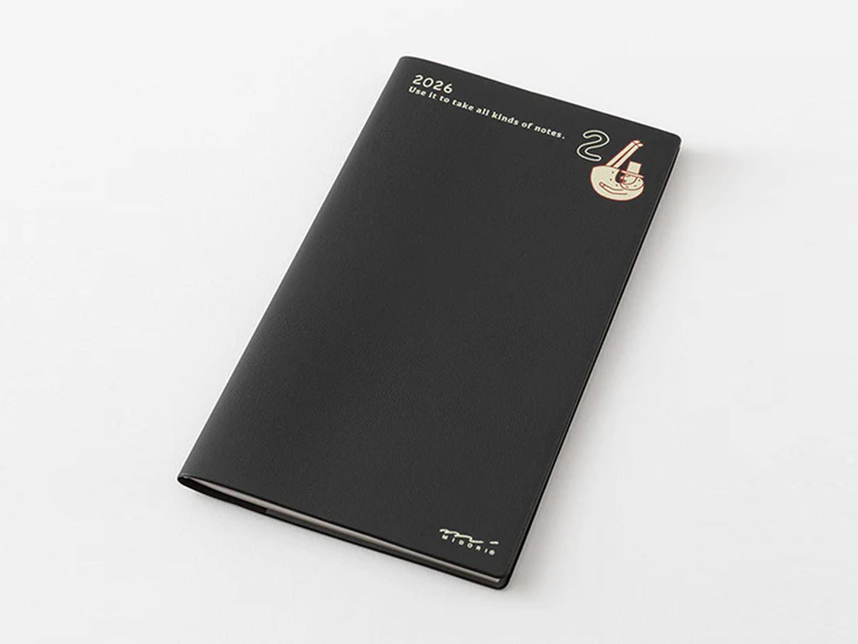 Midori Pocket Diary 2026 Slim - Ojisan