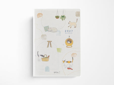 Midori Pocket Diary A6 Cat 2027