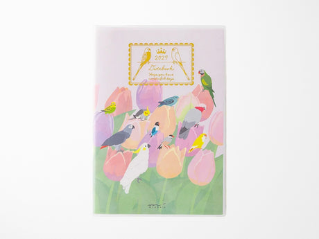 Midori Pocket Diary B6 Bird 2027