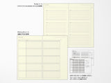Midori Professional Diary PRD Slim Monthly Block 2026