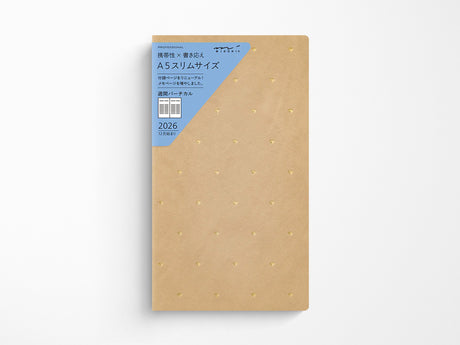 Midori Professional Diary PRD Slim Weekly Vertical 2026