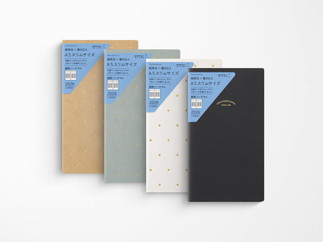 Midori Professional Diary PRD Slim Weekly Vertical 2026