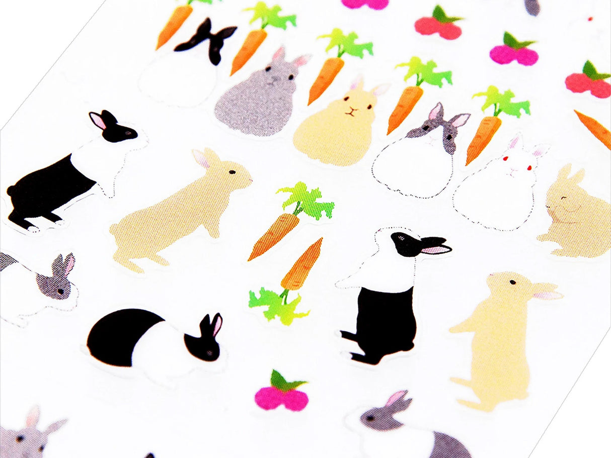 Midori Schedule Rabbit Stickers