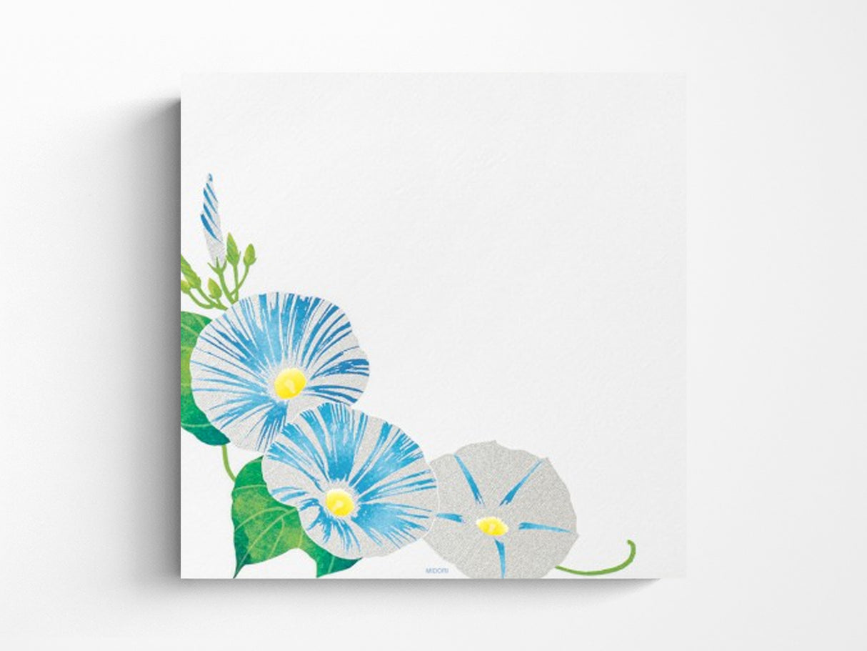 Midori Seasonal Letter Pad - 173 Morning Glory