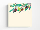 Midori Seasonal Letter Pad - 179 Foil Stamping Olive
