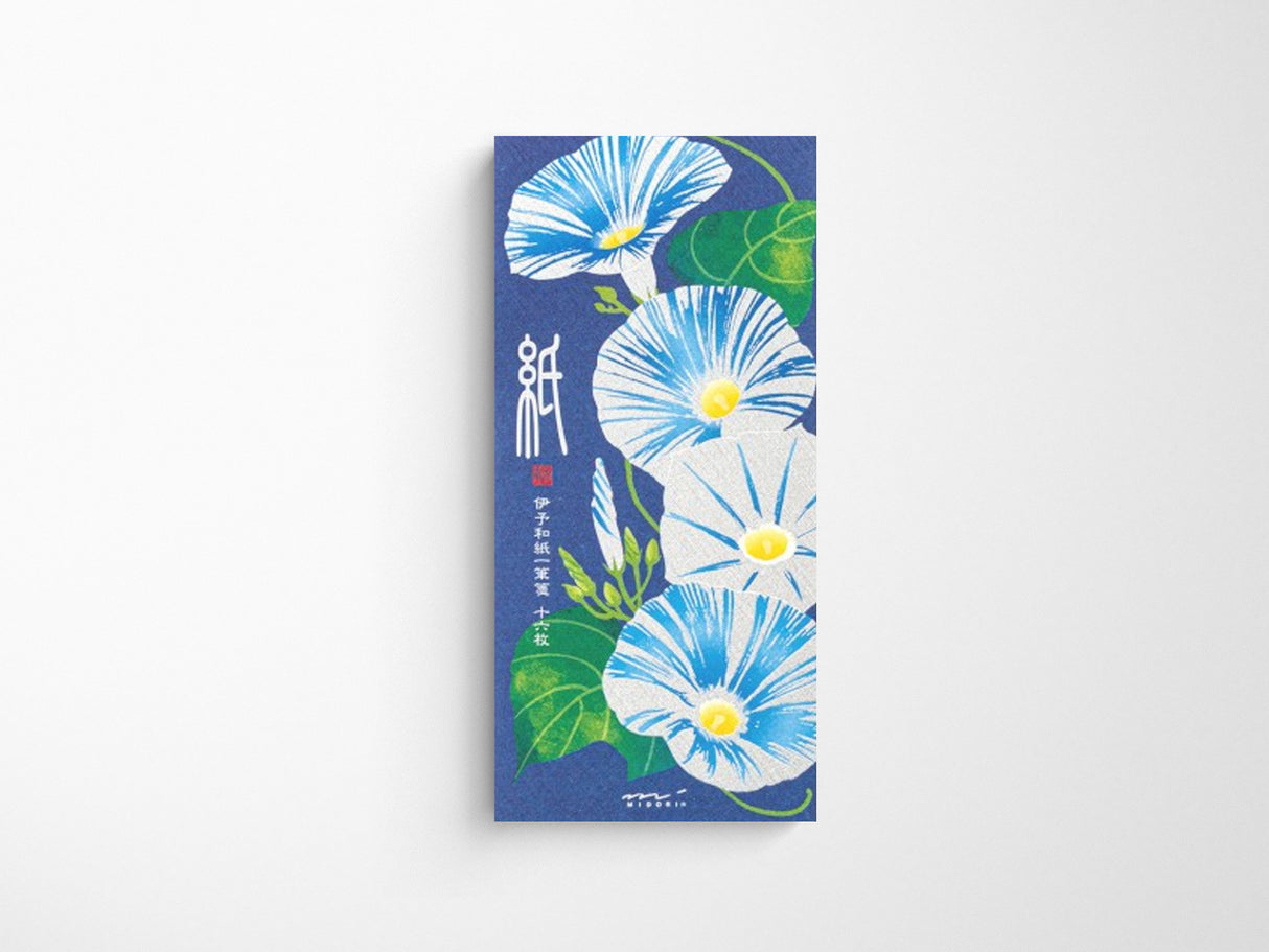 Midori Seasonal Memo Letter Pad - 589 Morning Glory