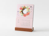 Midori Stand Calendar 2026 - Laser Cut Flowers