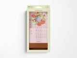 Midori Stand Calendar 2026 - Laser Cut Flowers