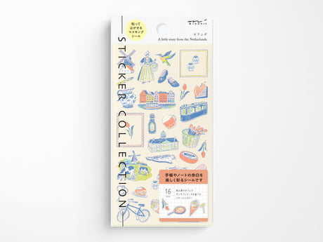 Midori Stickers - Dutch Motifs