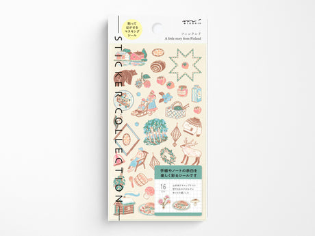 Midori Stickers - Finnish Motifs
