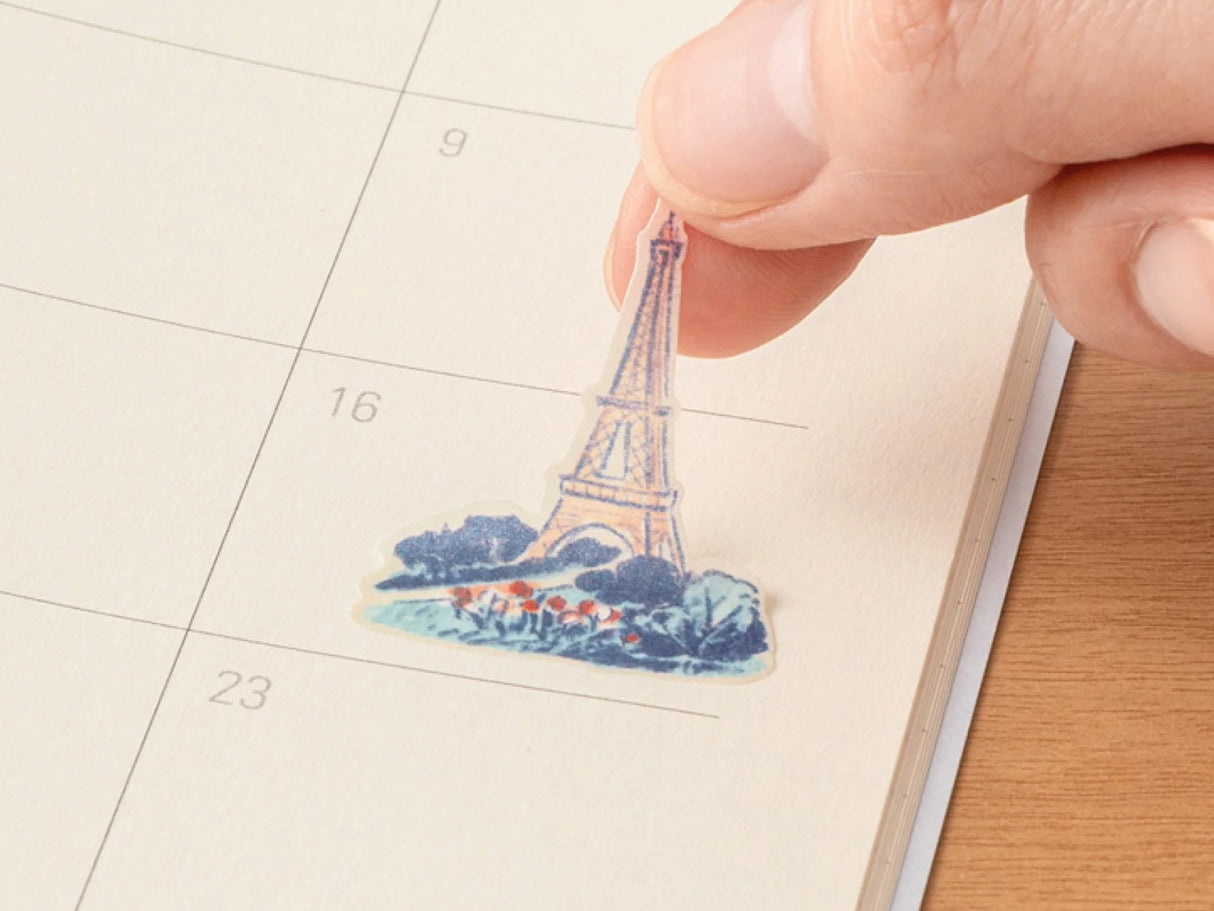 Midori Stickers - French Motifs