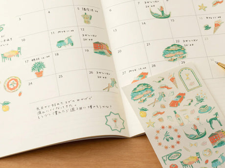 Midori Stickers - Italian Motifs
