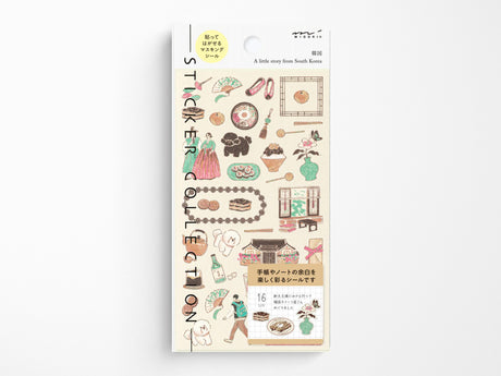 Midori Stickers - Korean Motifs